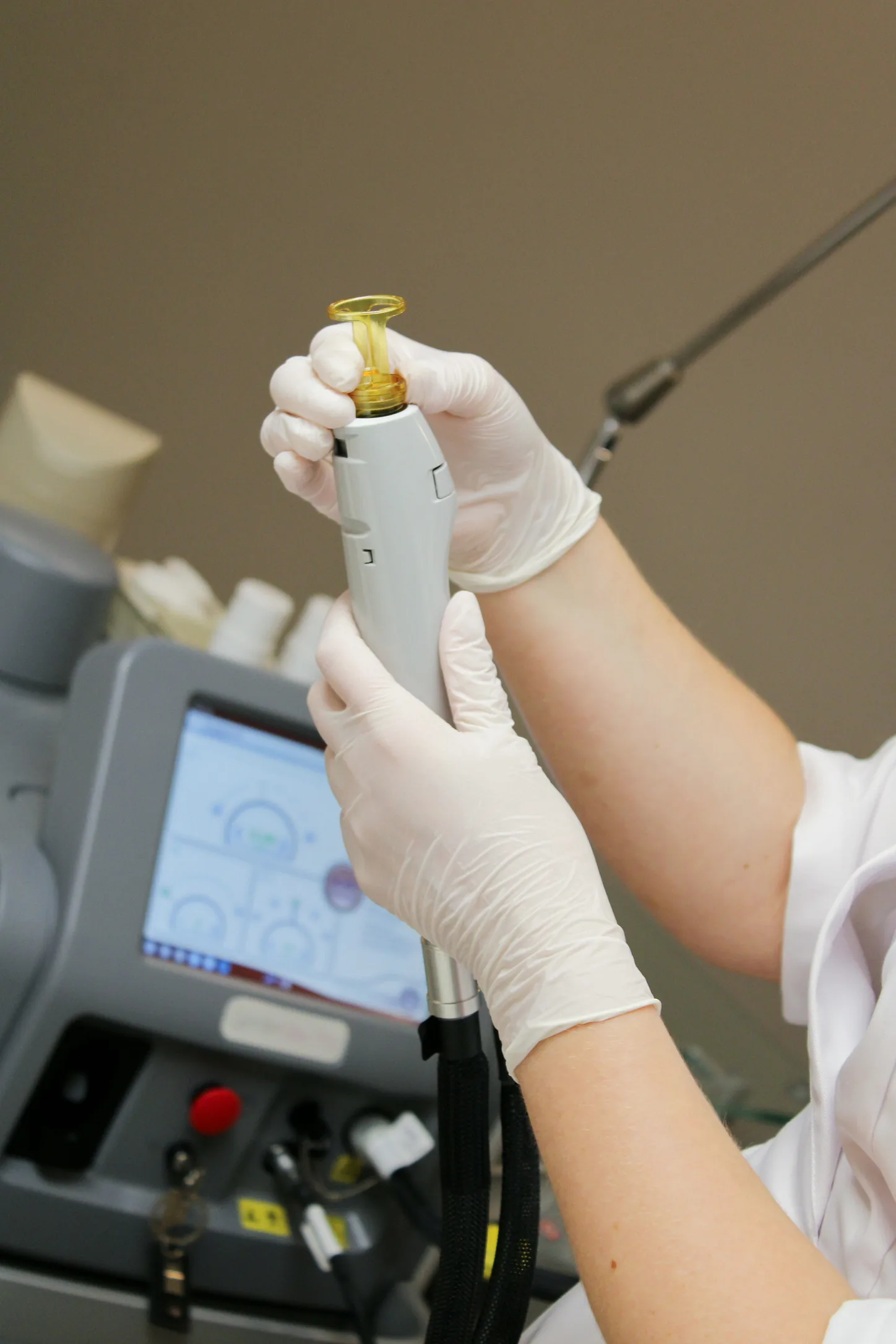 Laserpagina-geintergreede koeling